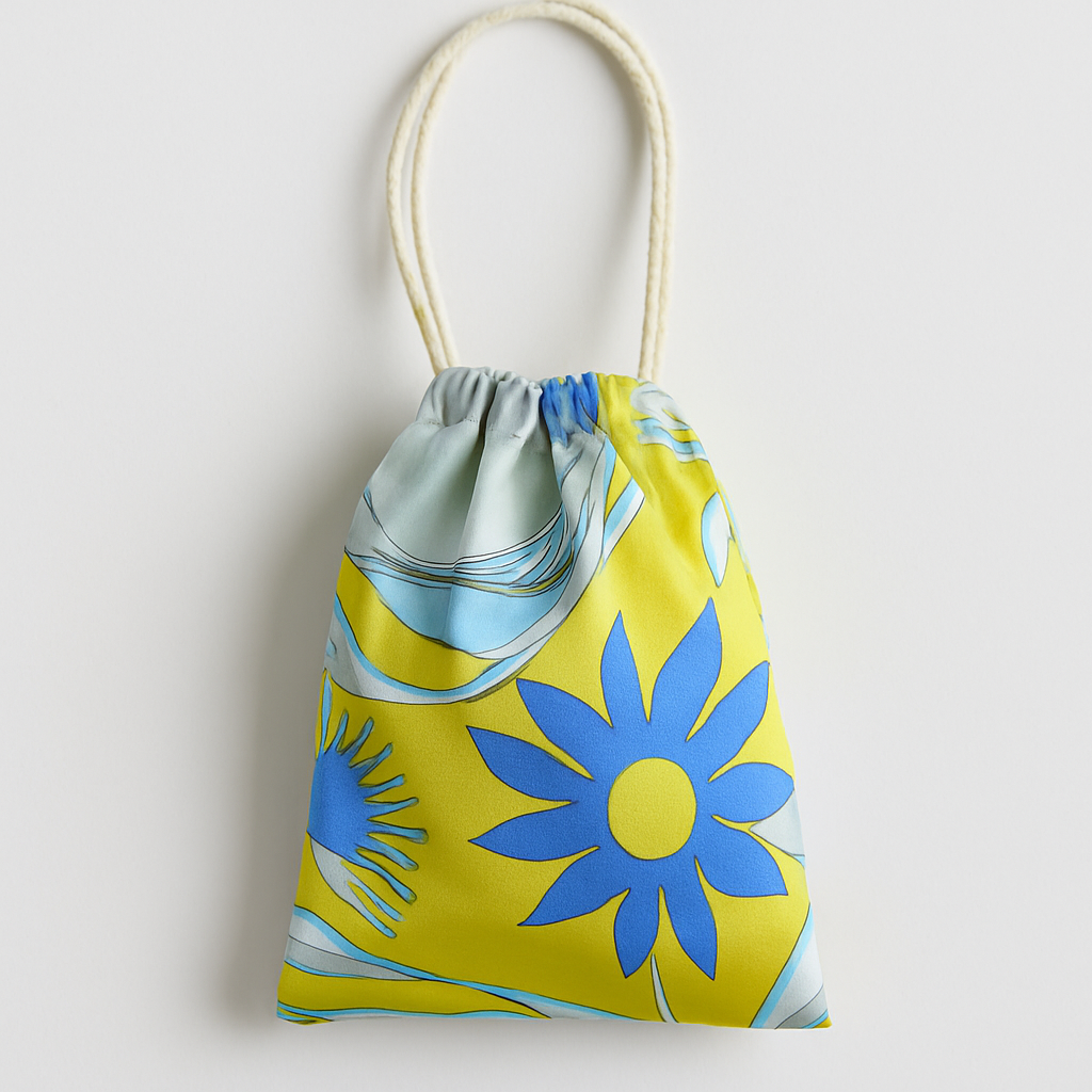 Lemon Sorbet Wrap Skirt