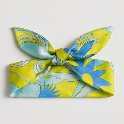 Lemon Sorbet Wrap Skirt