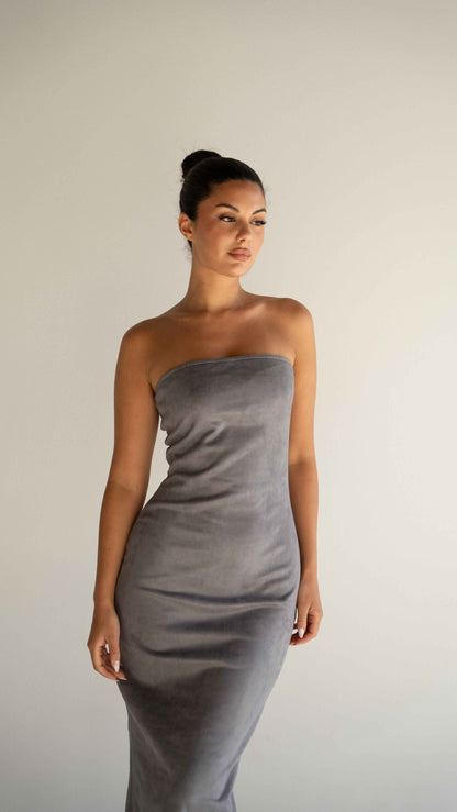 GREY DRESS